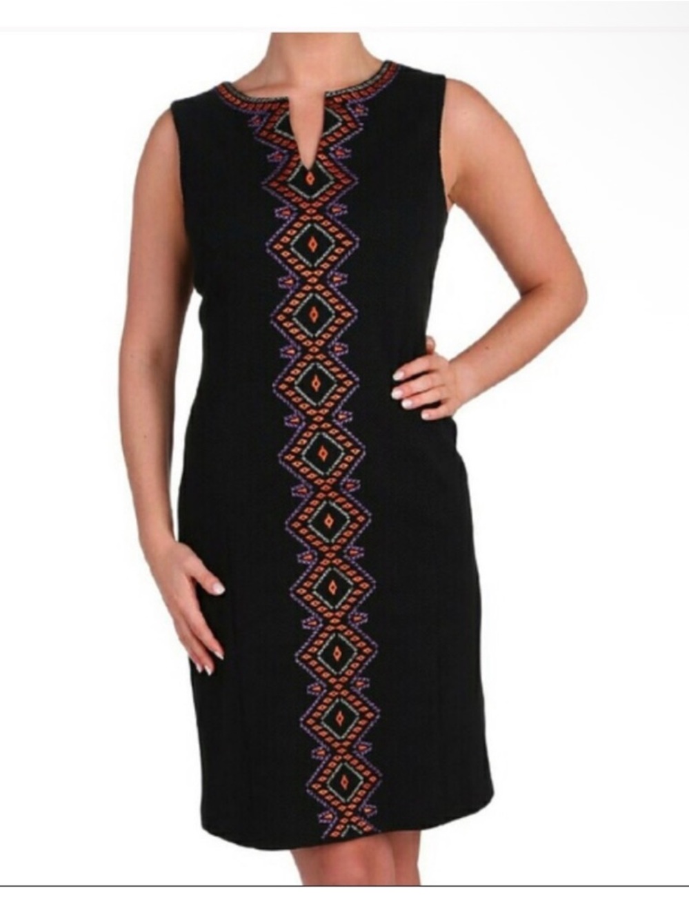 Peter Nygard embroidered shift dress size 16W Women’s plus size